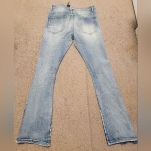 Mens flared jeans